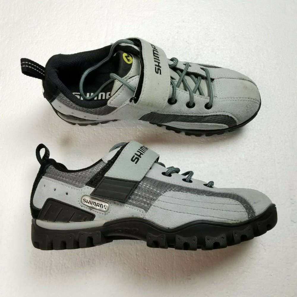 Shimano Cycling Shoes Mens 7 EU 40 Gray Black